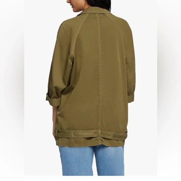 Current Elliott women’s the regiment jacket basil utilitarian relaxed L NWT